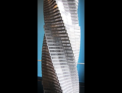 Chicago Spire, Chicago, Ill.: 21,100 legos