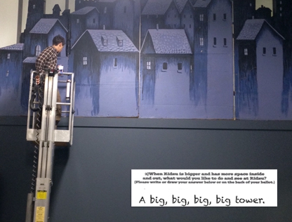 STAGE SETS offer children environments for dramatic play.