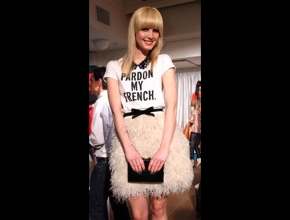 'Pardon my French' by Kate Spade