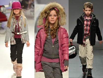 Trend 2: Raspberry and tan (Sarabanda, Woolrich, Blauer)