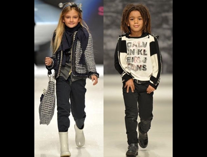 Trend 4: Black denim (Silvian Heach, Calvin Klein)