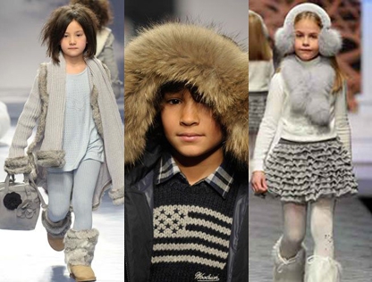 Trend 9: Faux fur (Fracomina, Woolrich, Miss Blumarine) 