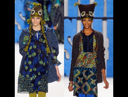 Anna Sui Fall 2012
