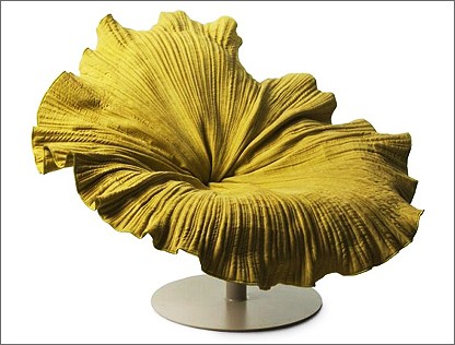 Flower bloom chair
