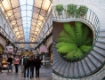 Embarcadero: Ferry building and spiral staircase